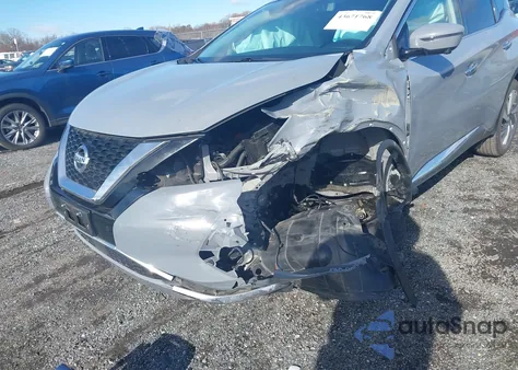 2021 Nissan Murano Sl Intelligent Awd из США, поврежденный, VIN 5N1AZ2CS0MC131061